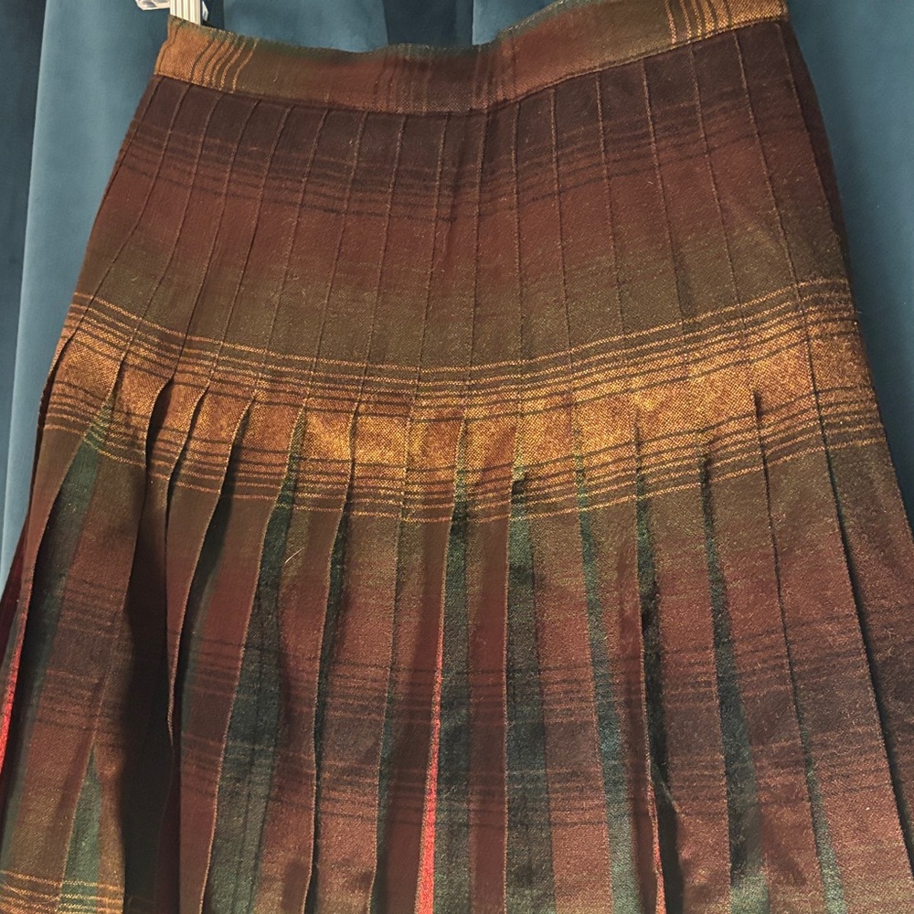 Vintage Pendleton Reversible Turnabout Skirt — Pr… - image 8
